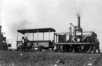 Steam Engine Locomotive