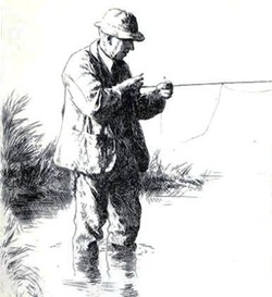 Drawing of Edward Ringwood Hewitt